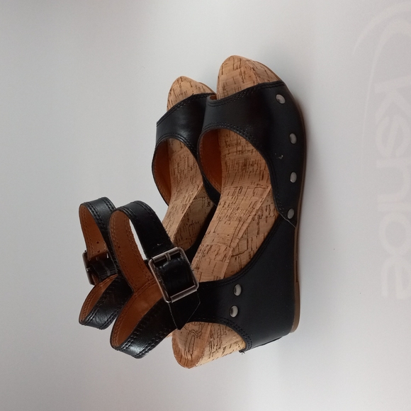 Lucky Brand Shoes - Lucky Brand wedge with cork bottoms. Worn once.